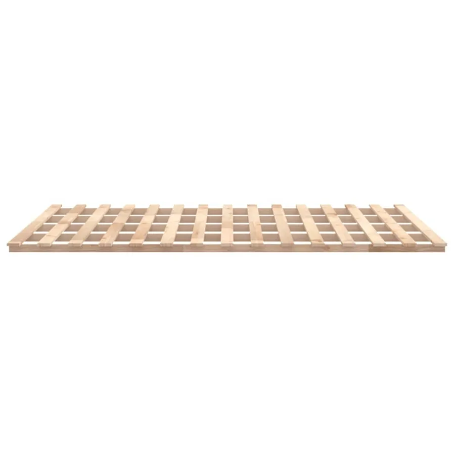 Cadre de lit sans matelas 180x200 cm bois massif de pin - 6