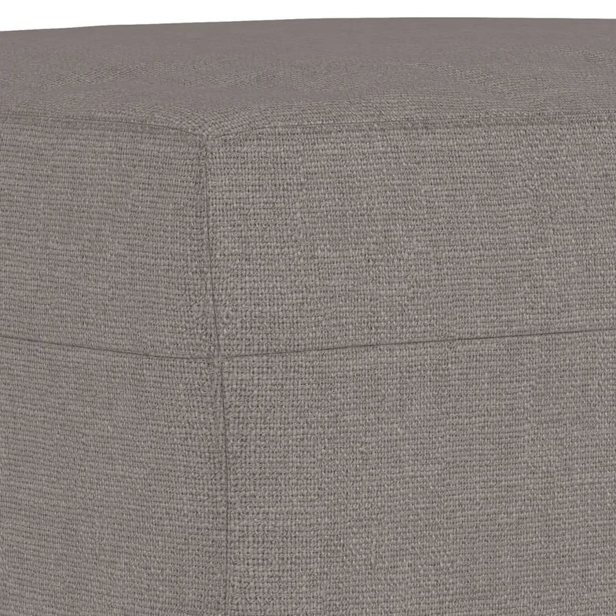Ensemble de canapés 4 pcs avec coussins Taupe Tissu - 8