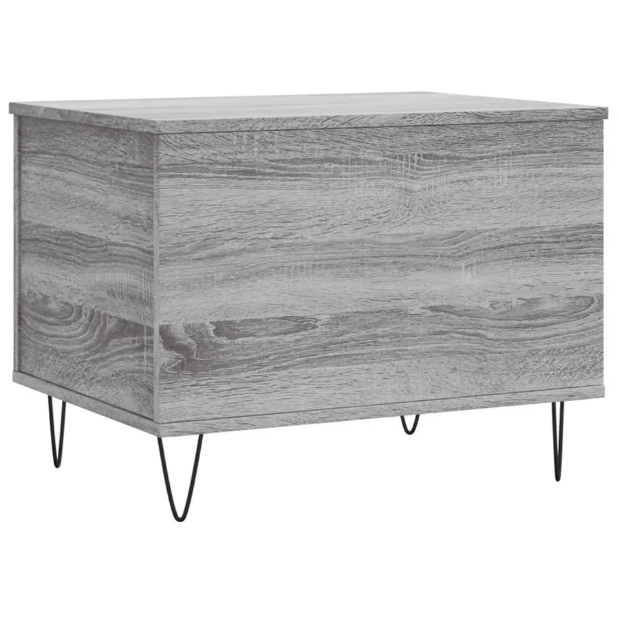 Table basse Sonoma gris 60x44,5x45 cm Bois d'ingénierie - 5