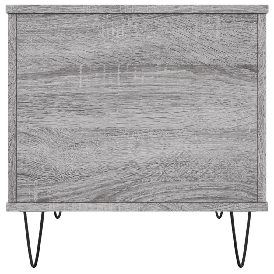 Table basse Sonoma gris 60x44,5x45 cm Bois d'ingénierie - 7
