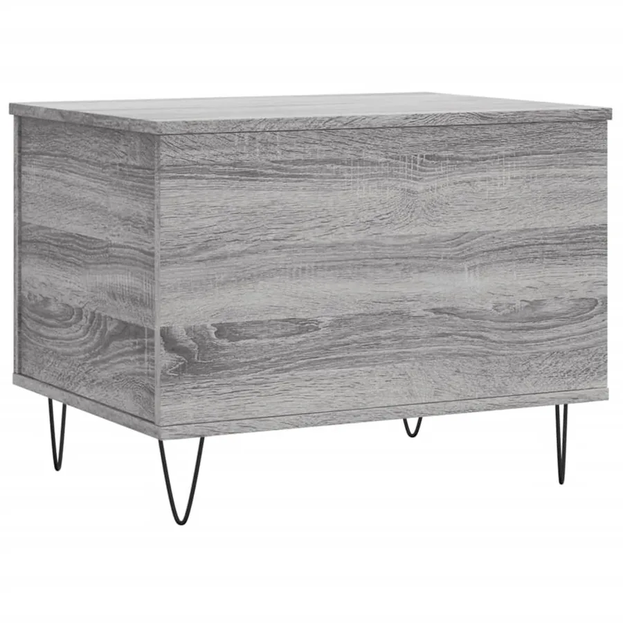 Table basse Sonoma gris 60x44,5x45 cm Bois d'ingénierie - 8