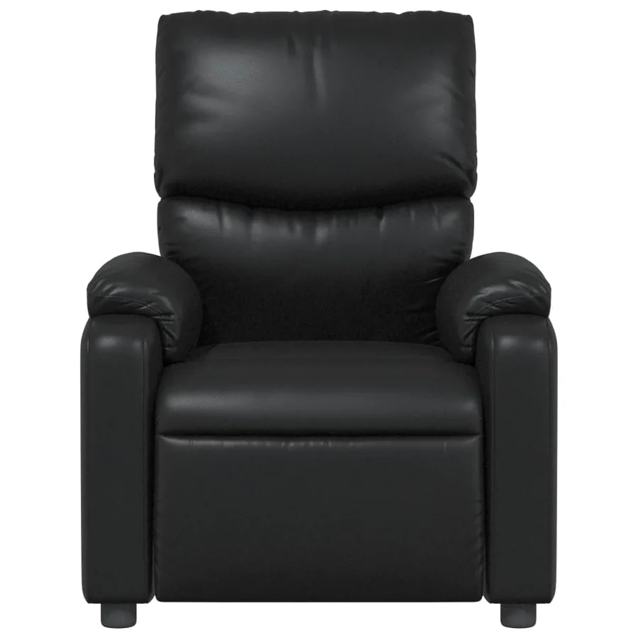 Fauteuil inclinable Noir Similicuir - 3