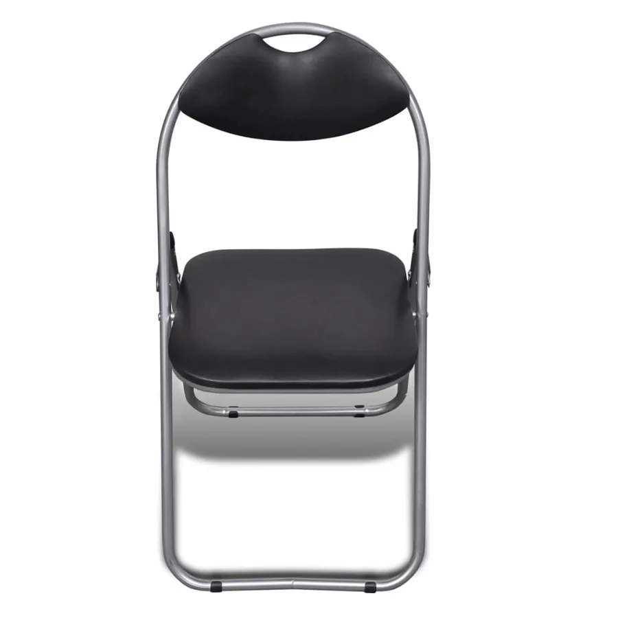 Chaises pliables lot de 6 similicuir - 3
