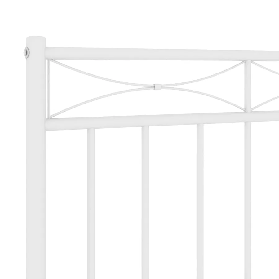 Tête de lit de remplacement métal blanc 75 cm - 5