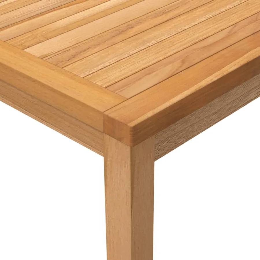 Ensemble à manger de jardin 3 pcs Bois de teck massif - 10