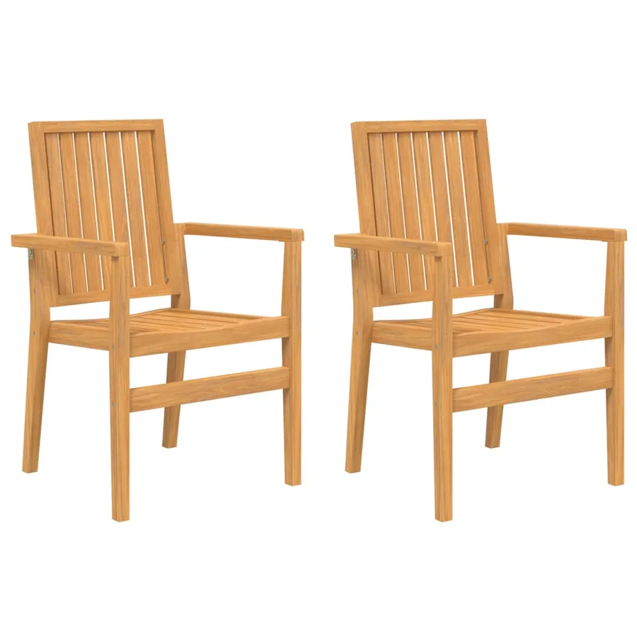 Ensemble à manger de jardin 3 pcs Bois de teck massif - 3