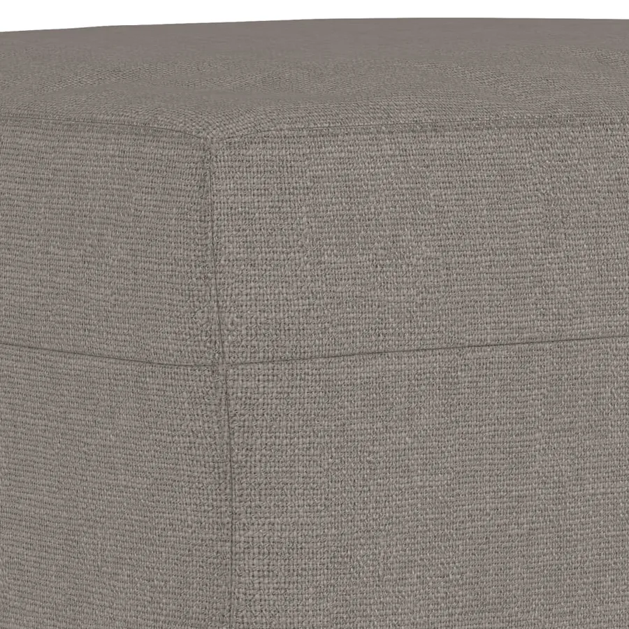 Ensemble de canapés 3 pcs avec coussins Taupe Tissu - 7