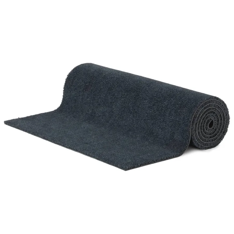 Tapis de porte gris foncé 100x300 cm fibre de coco touffeté - 3