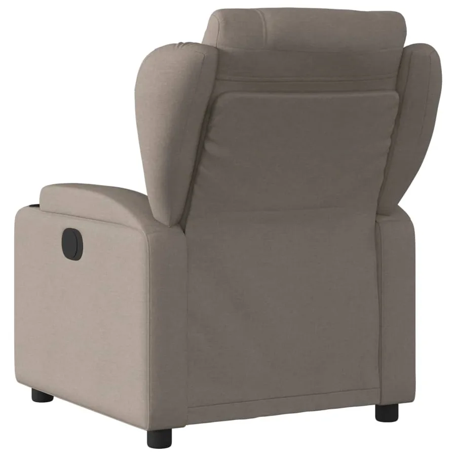 Fauteuil inclinable Taupe Tissu - 3