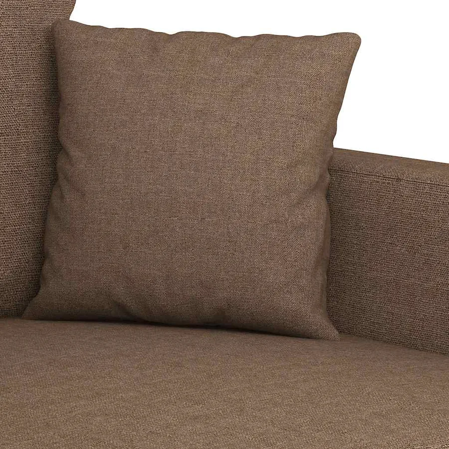 Fauteuil Marron 60 cm Tissu - 7