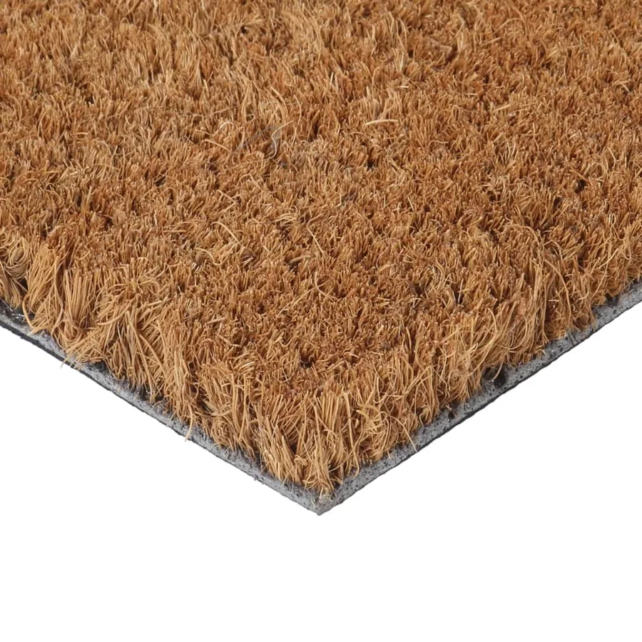 Tapis de porte naturel 45x75 cm fibre de coco touffeté - 3