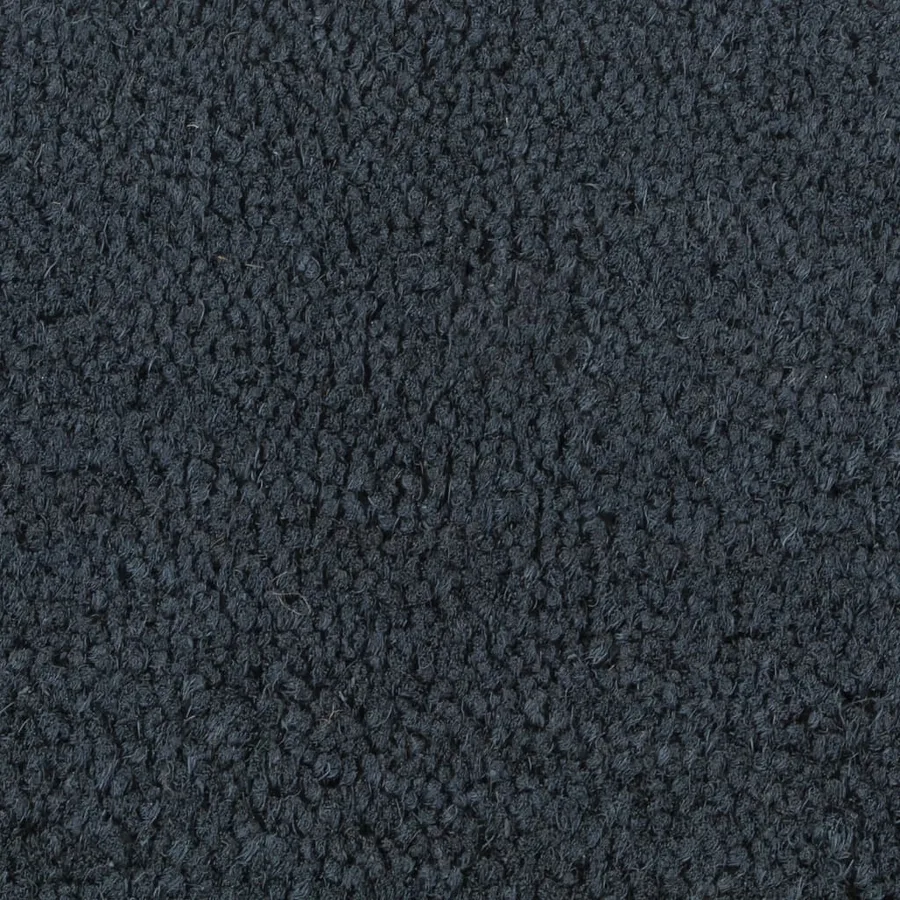 Tapis de porte gris foncé demi-rond 50x80 cm - 5