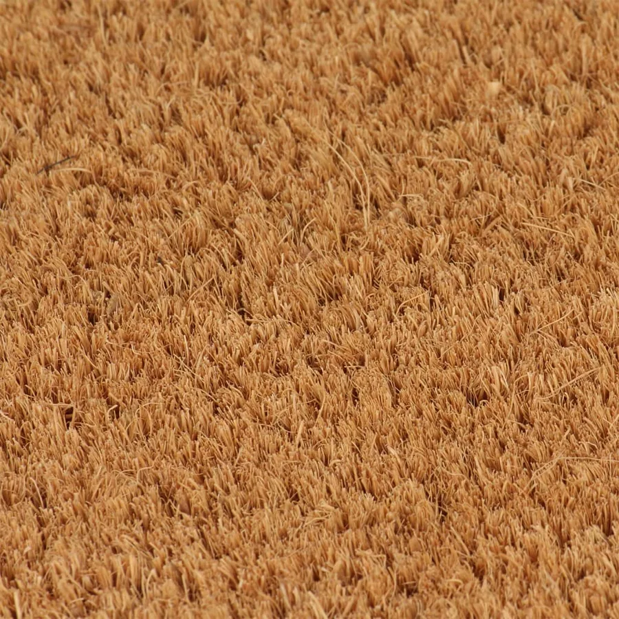 Tapis de porte naturel 40x60 cm fibre de coco touffeté - 2