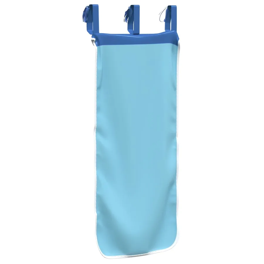 Rideaux pour lit mezzanine avec tunnel bleu polyester - 10