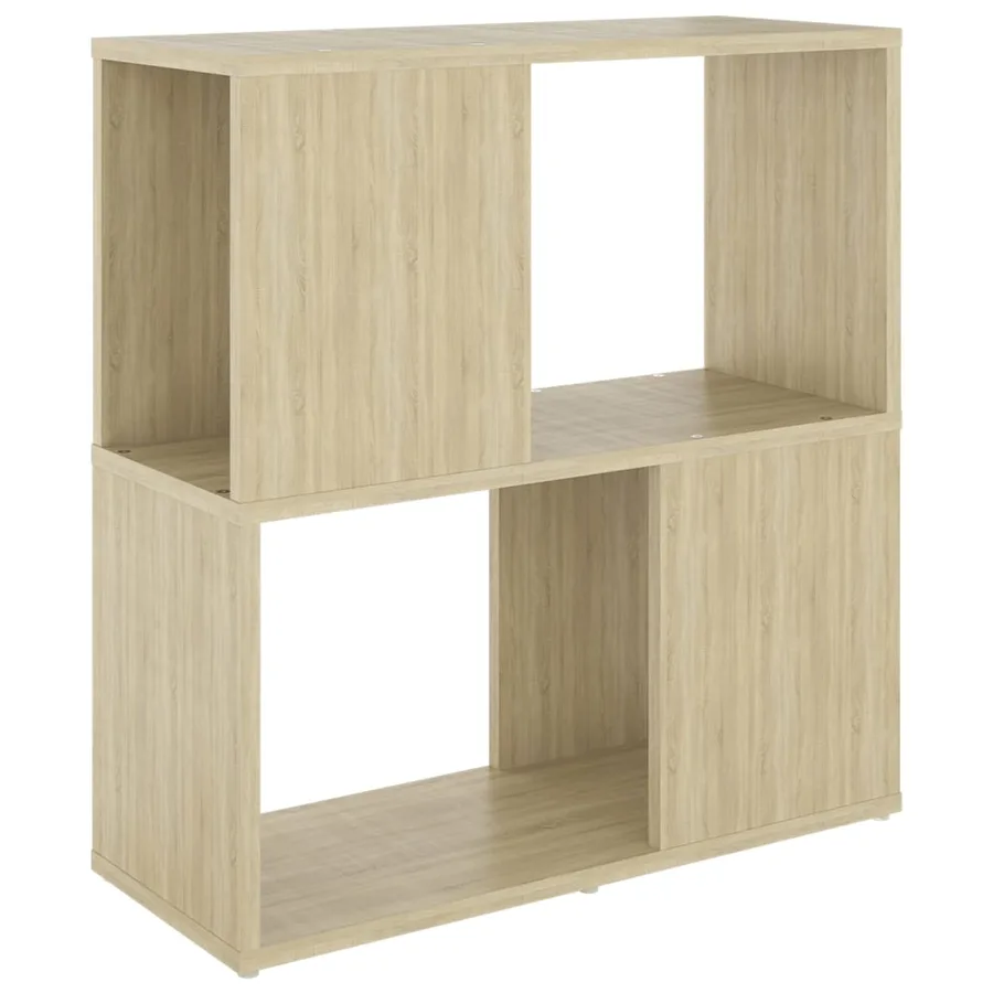 Bibliothèque Chêne sonoma 60x24x63 cm bois d'ingénierie - 2