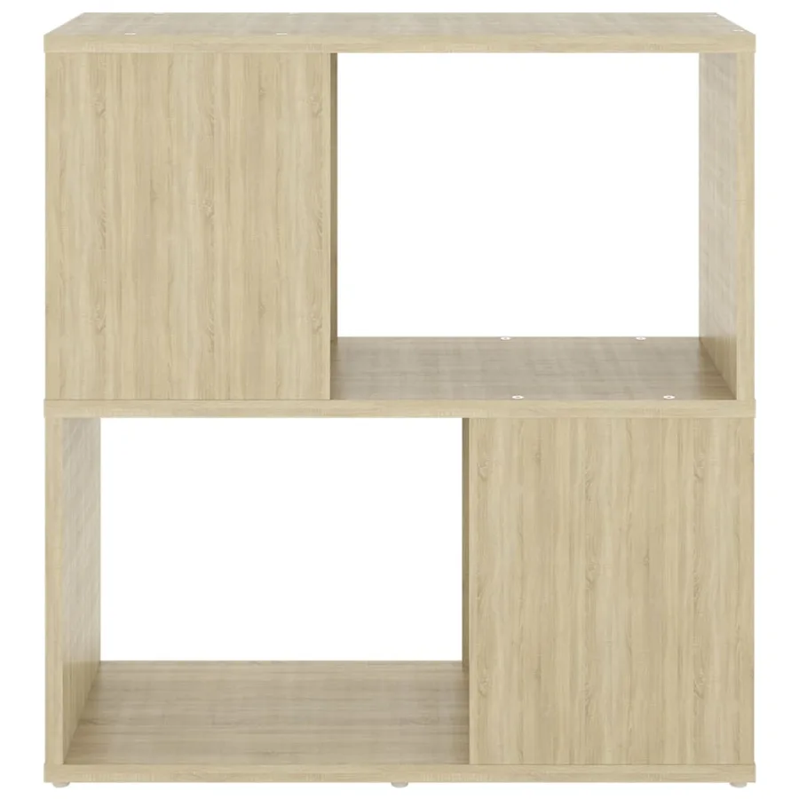 Bibliothèque Chêne sonoma 60x24x63 cm bois d'ingénierie - 3