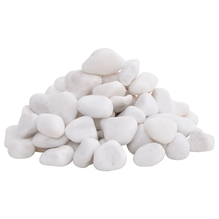 Galets polis 10 kg blanc 2-5 cm - 3