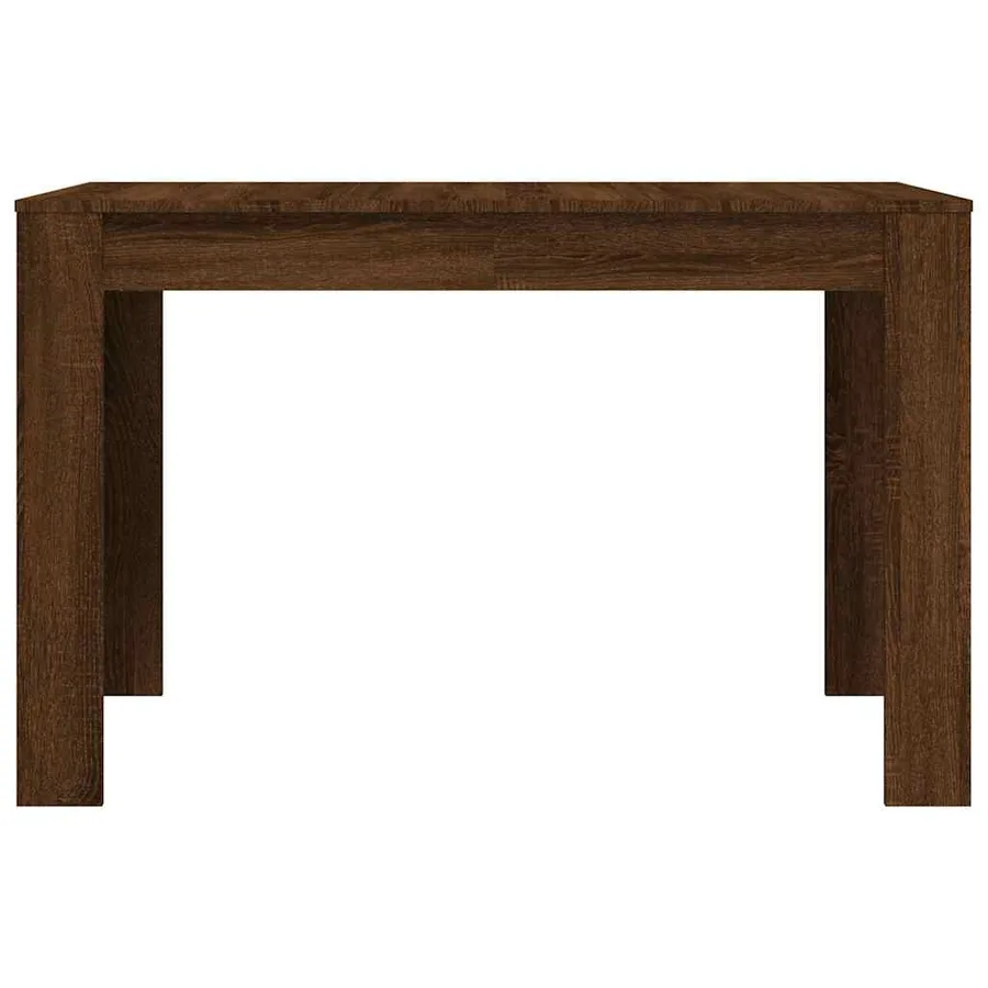 Table à dîner Chêne marron 120x60x76 cm bois d'ingénierie - 4