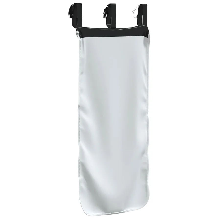 Rideaux pour lit mezzanine avec tour blanc et noir polyester - 10