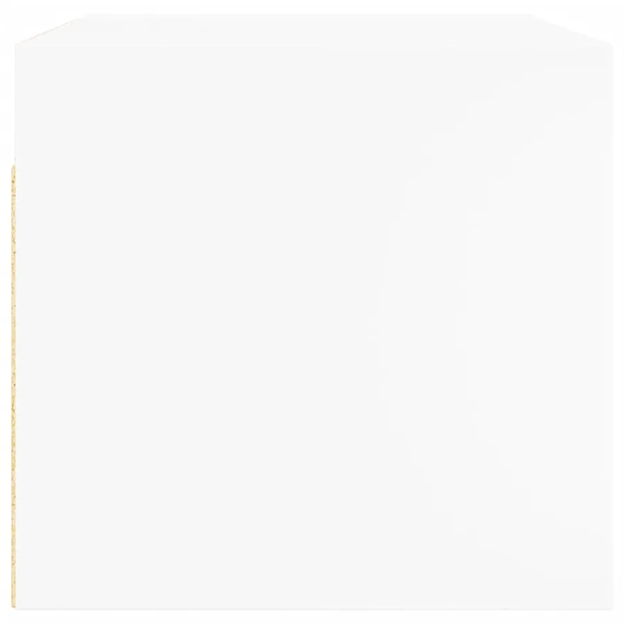 Armoires murales avec portes en verre 2 pcs blanc 68,5x37x35 cm - 8