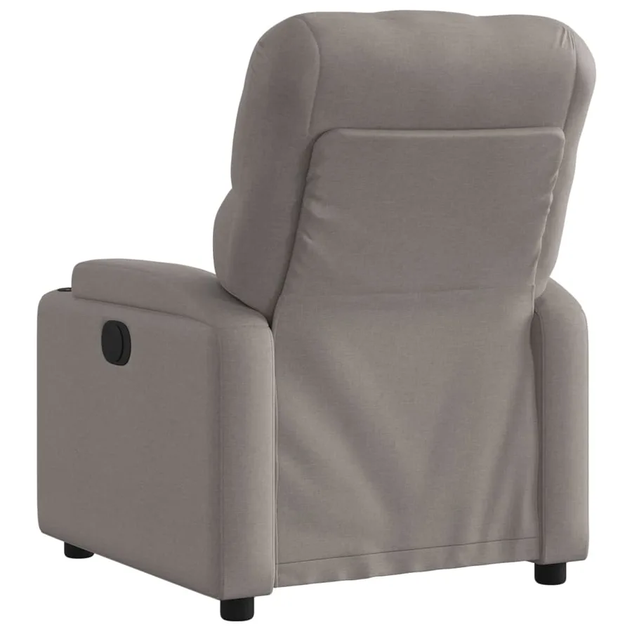 Fauteuil inclinable Taupe Tissu - 3