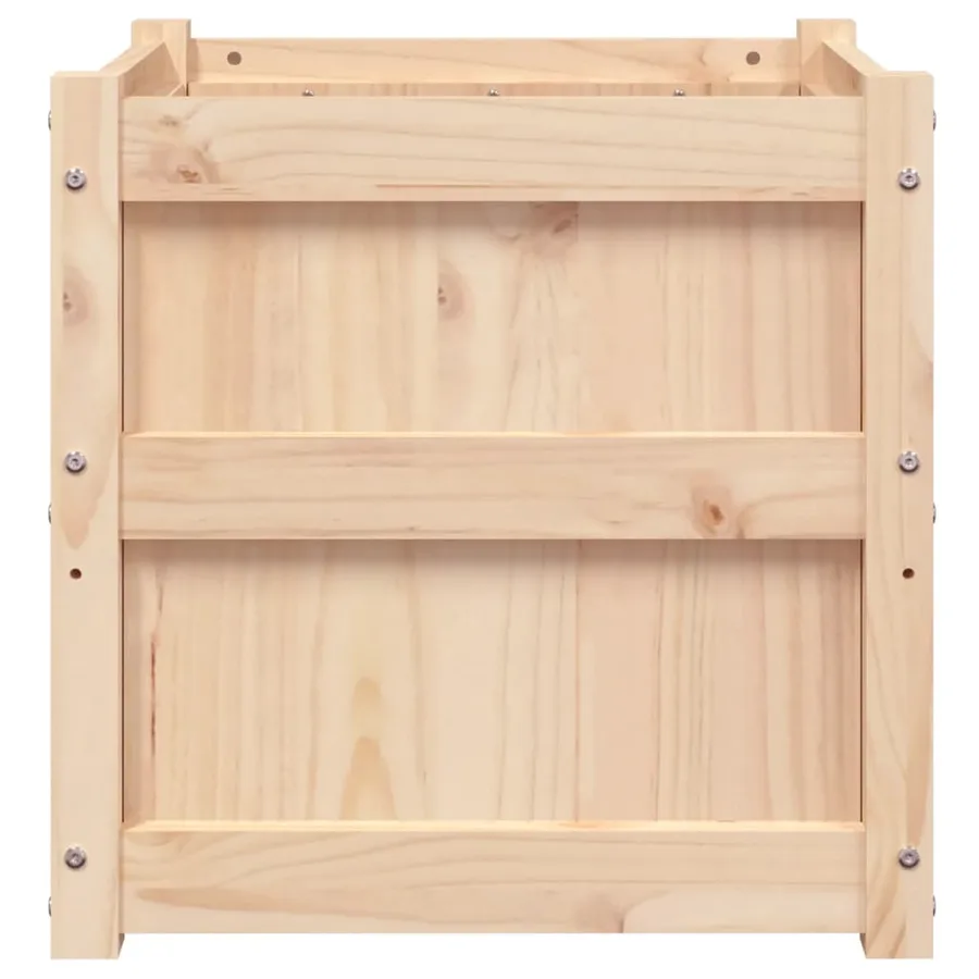 Jardinières 2 pcs bois de pin massif - 7