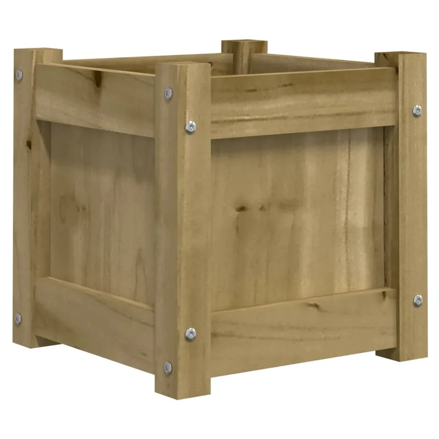 Jardinières 2 pcs bois de pin imprégné - 5
