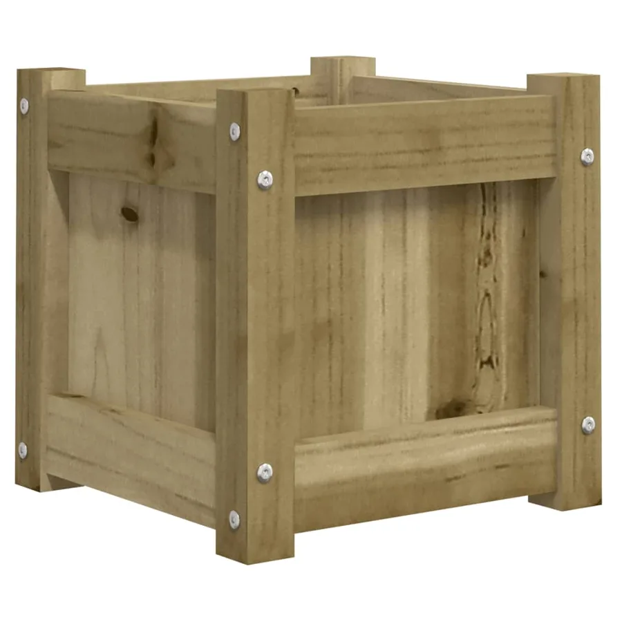 Jardinières 2 pcs bois de pin imprégné - 8