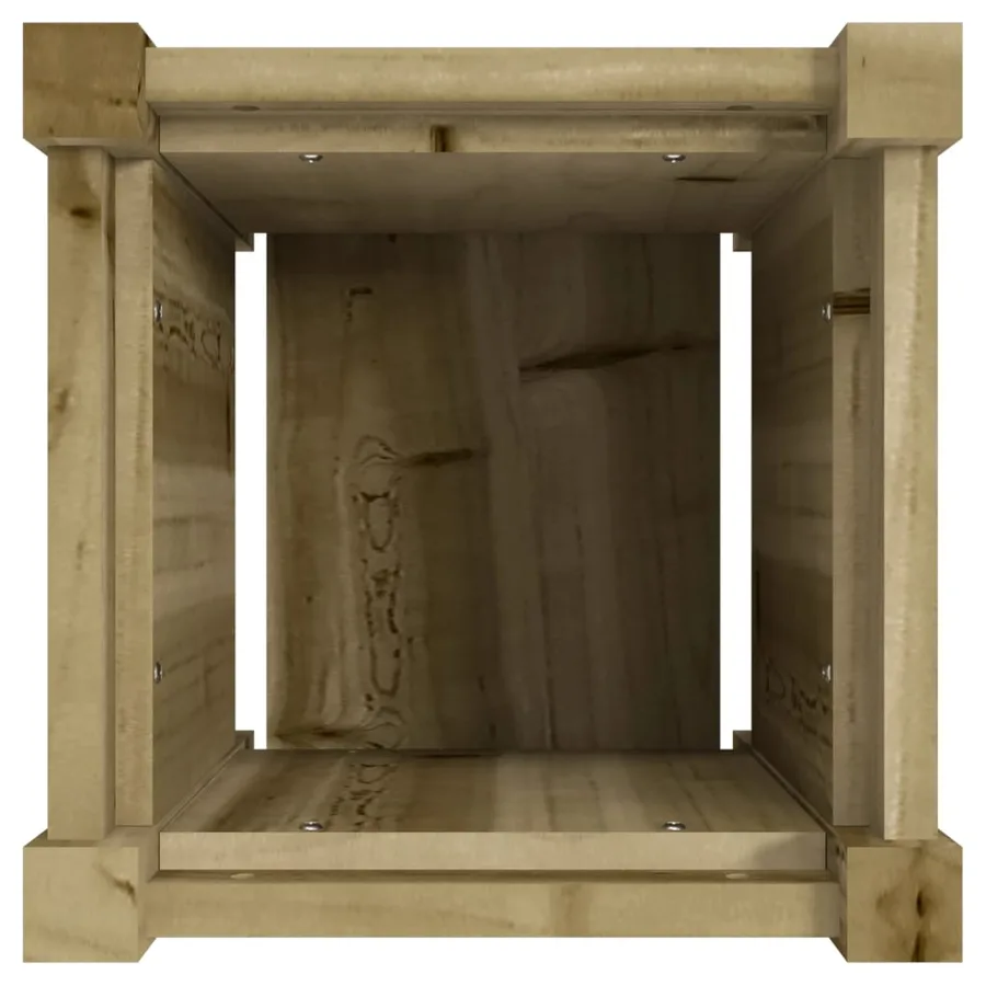 Jardinières 2 pcs bois de pin imprégné - 9