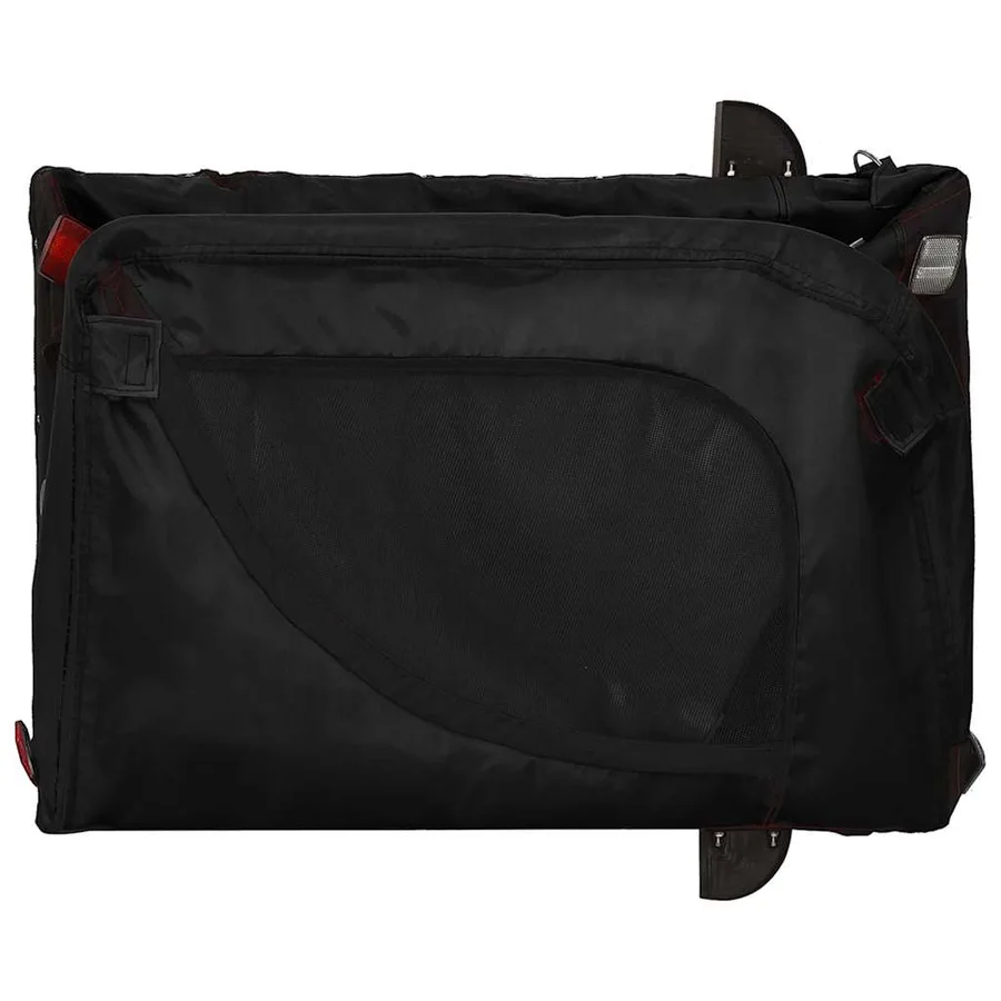 Remorque de vélo pour animaux de compagnie noir - 8