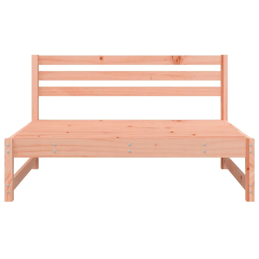 Canapés centraux de jardin 2 pcs 120x80 cm bois massif douglas - 4