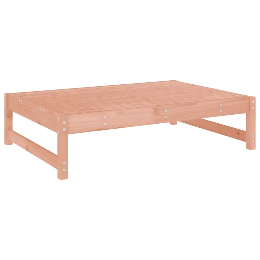 Repose-pied de jardin 120x80 cm massif de douglas - 2