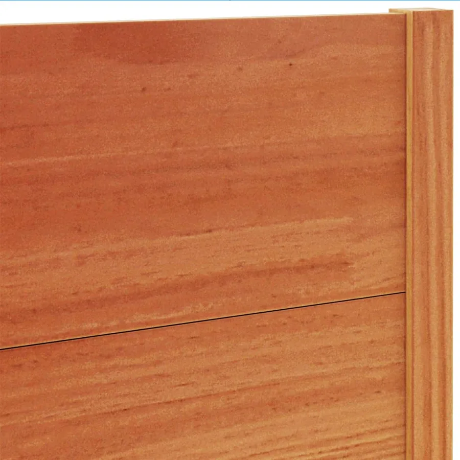 Tête de lit cire marron 150 cm bois massif de pin - 7