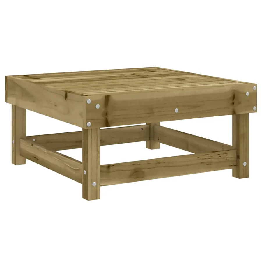 Salon de jardin 7 pcs bois de pin imprégné - 6