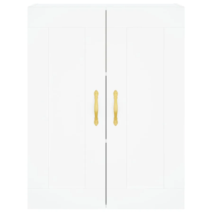 Armoire murale blanc 69,5x34x90 cm bois d'ingénierie - 7