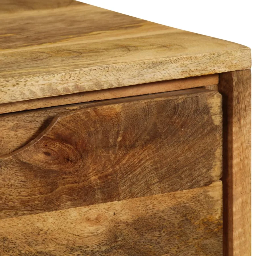 Buffet Bois massif de manguier 90x30x69 cm - 10