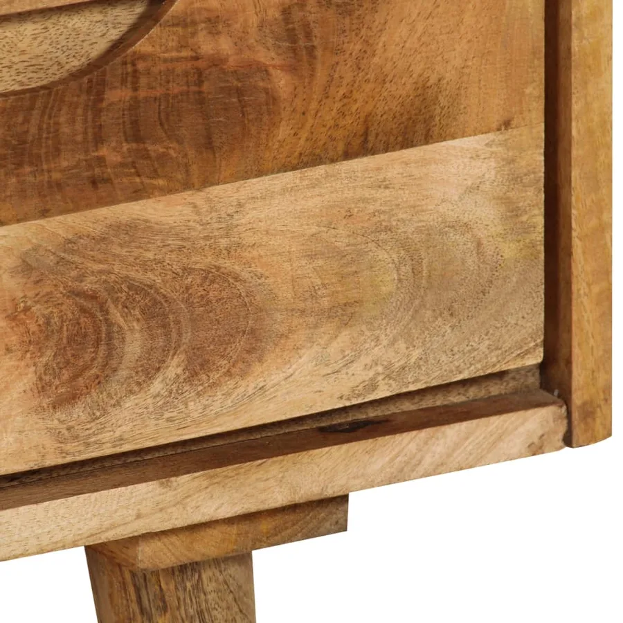 Buffet Bois massif de manguier 90x30x69 cm - 9