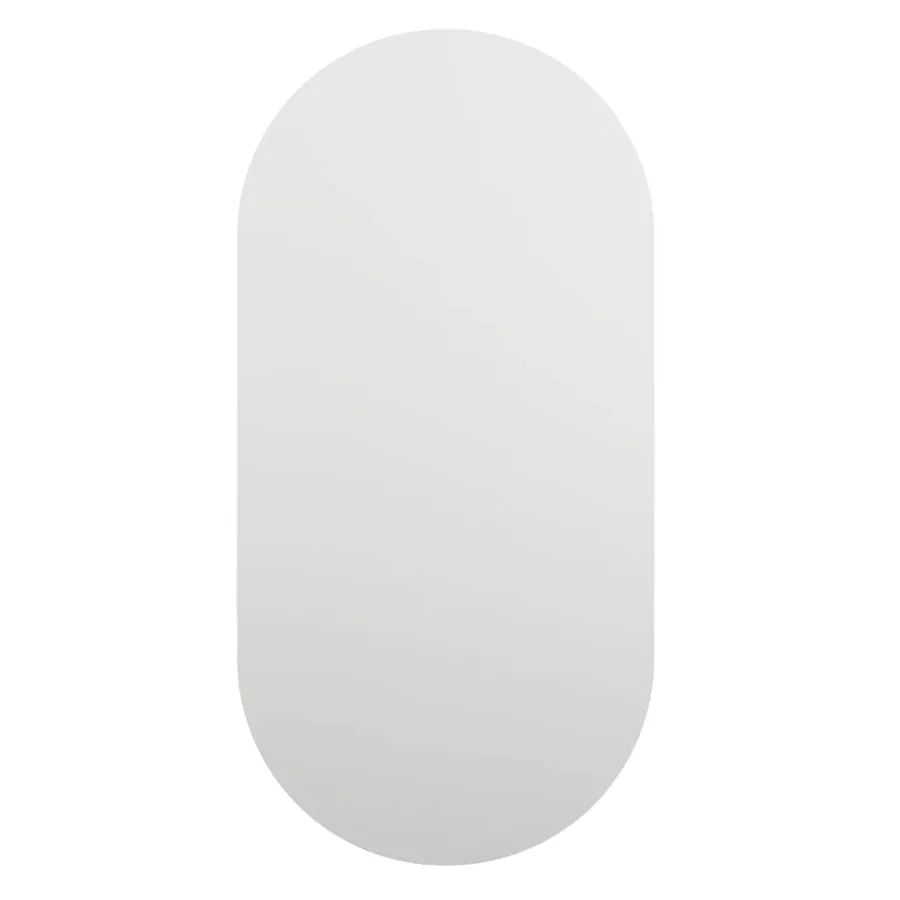 Miroir avec éclairage LED 40x20 cm Verre Ovale - 5
