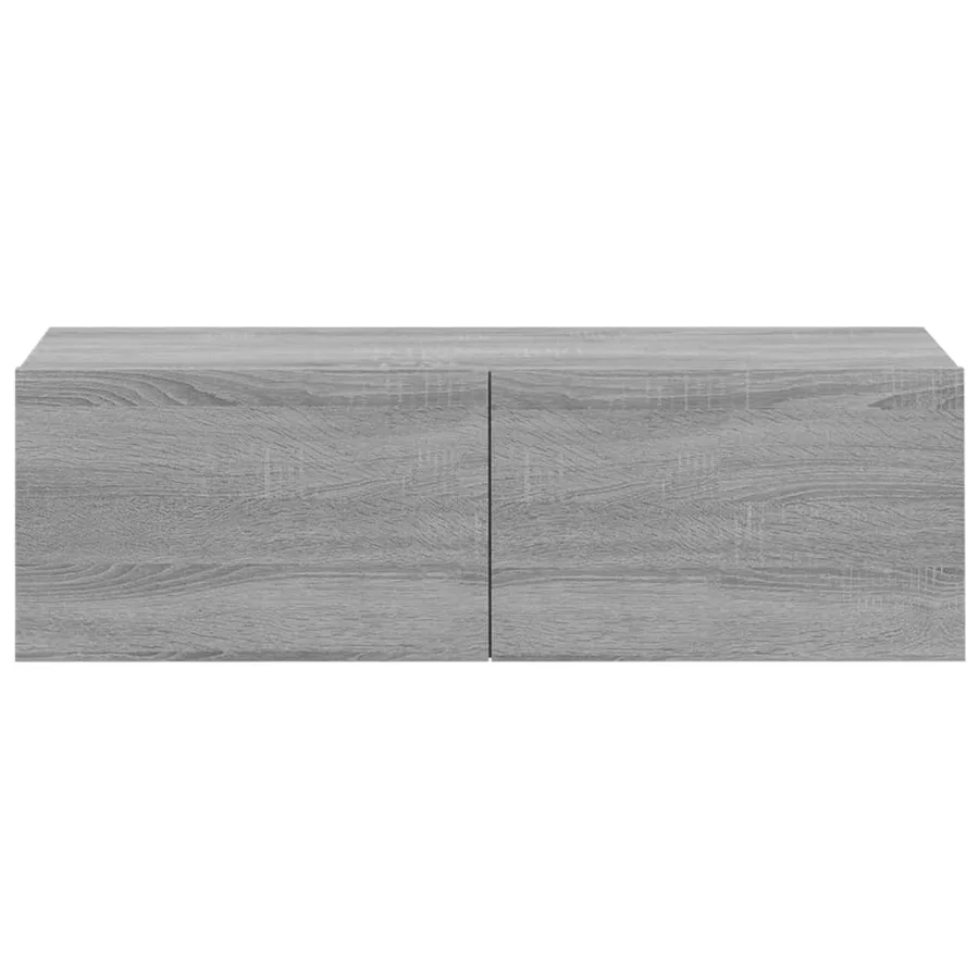 Ensemble de meubles TV 3 pcs Sonoma gris Bois d'ingénierie - 6