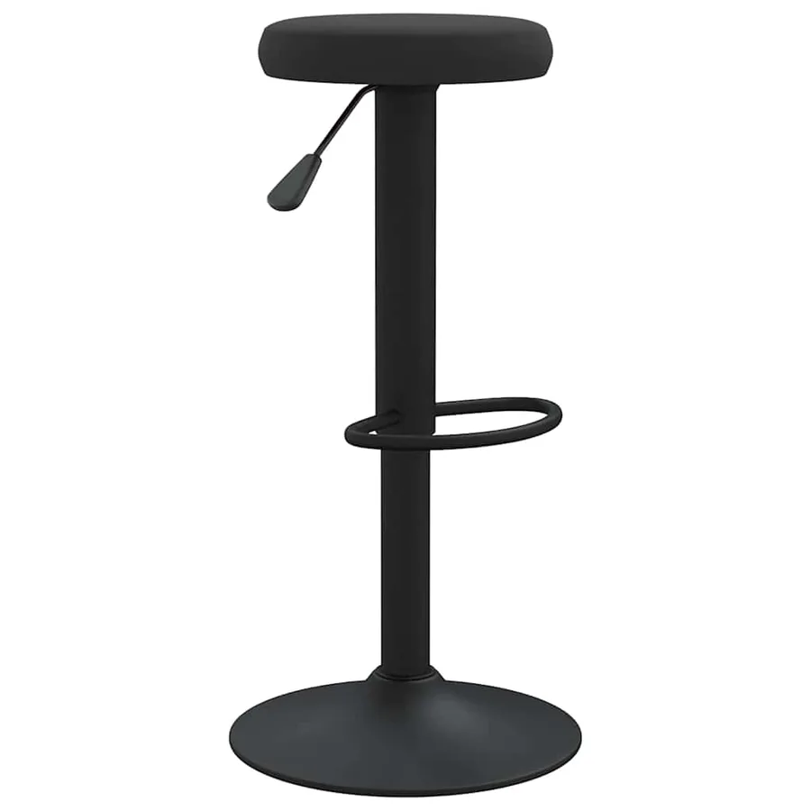 Tabourets de bar lot de 2 Noir Velours - 4