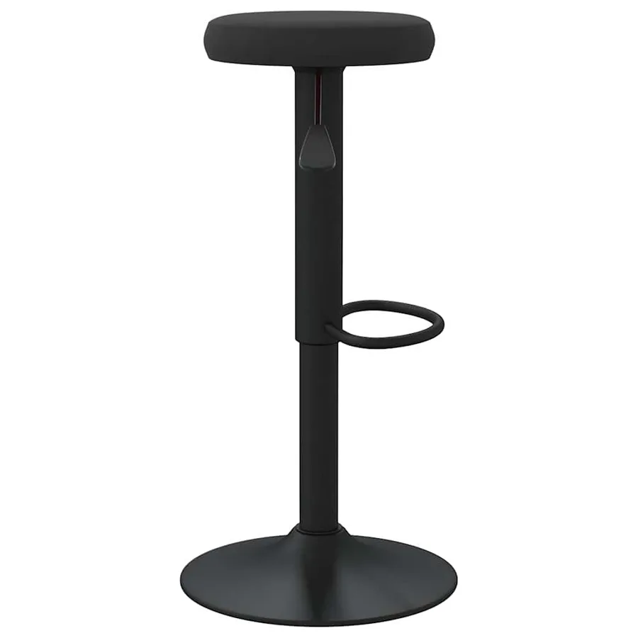 Tabourets de bar lot de 2 Noir Velours - 5