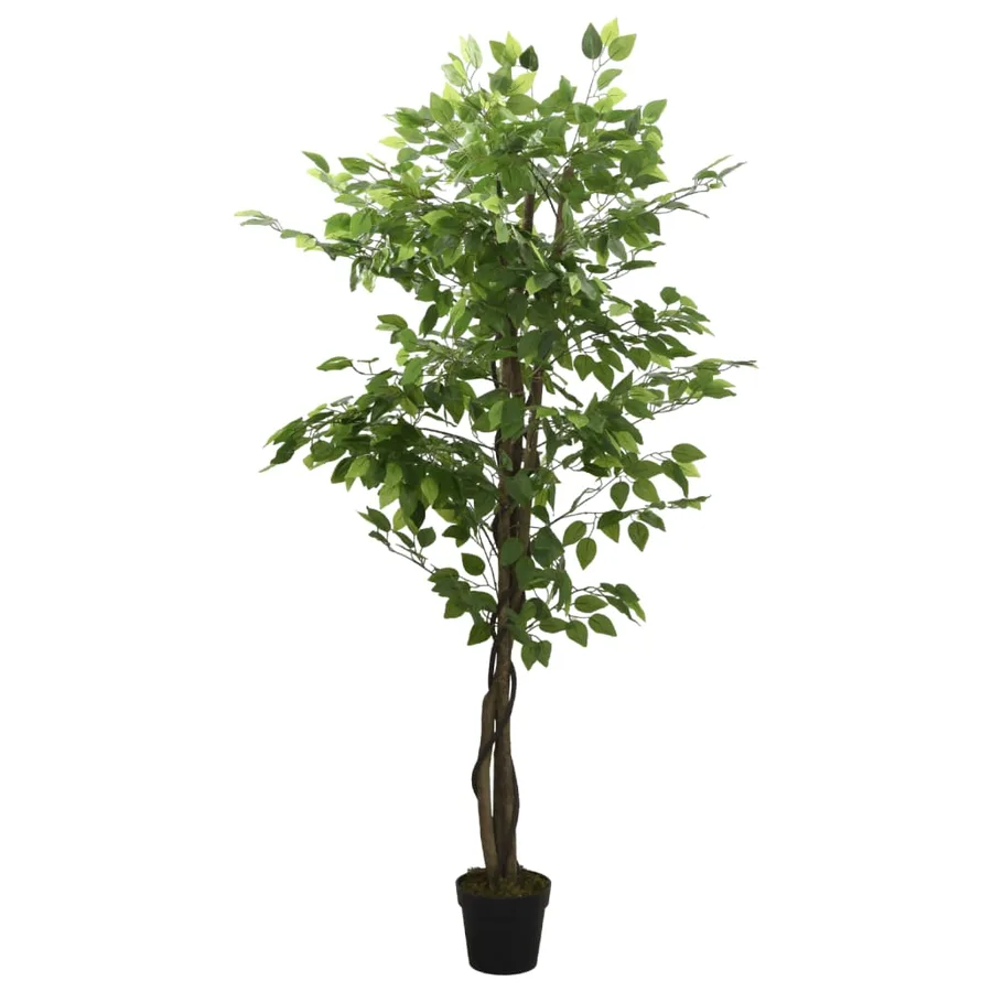 Ficus artificiel 378 feuilles 80 cm vert - 2
