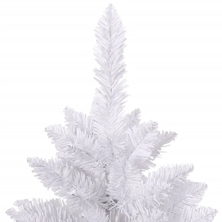 Sapin de Noël artificiel à charnières avec support blanc 270 cm - 4