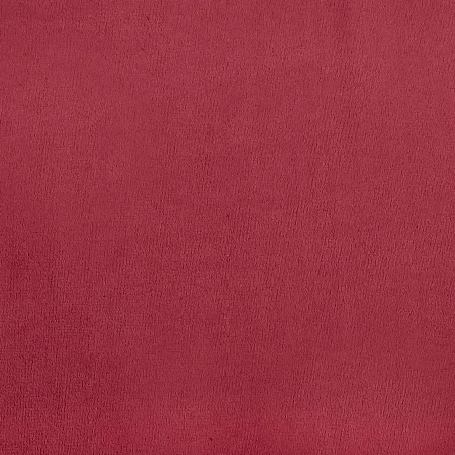 Fauteuil rouge bordeaux velours - 7