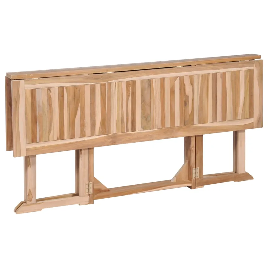 Ensemble à manger d'extérieur pliable 7 pcs Bois solide de teck - 8