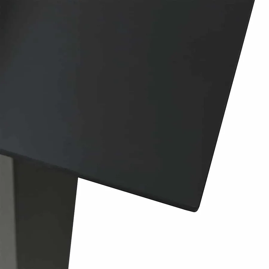 Ensemble à manger de jardin 7 pcs Noir Rotin PVC - 10
