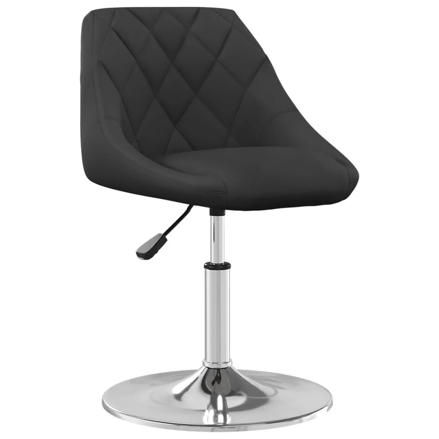 Chaises pivotantes à manger lot de 6 Noir Velours - 2