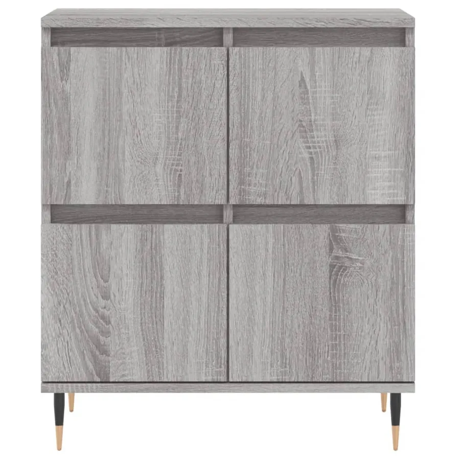 Buffet Sonoma gris 60x35x70 cm Bois d'ingénierie - 5