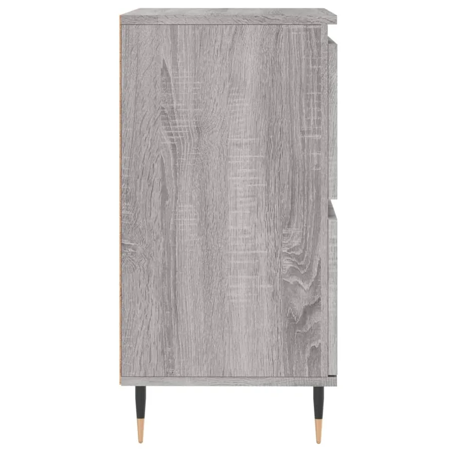 Buffet Sonoma gris 60x35x70 cm Bois d'ingénierie - 7