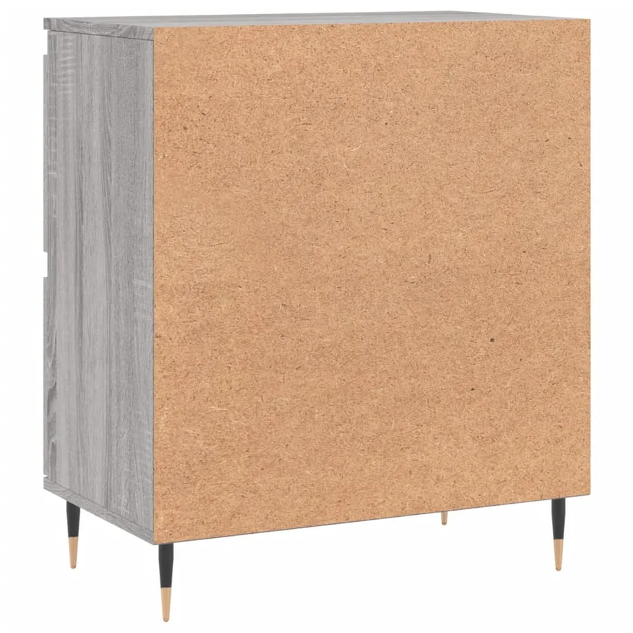 Buffet Sonoma gris 60x35x70 cm Bois d'ingénierie - 8